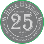 Hart & Hickman 25th Anniversary logo